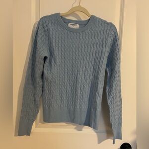Old Navy Soft Light Blue Knit Sweater